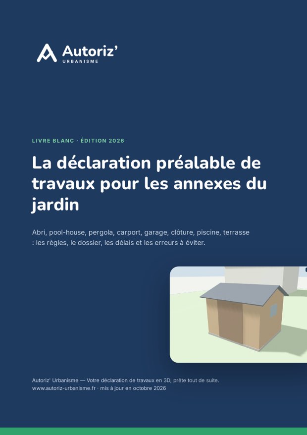 Couverture du guide de la déclaration préalable en PDF